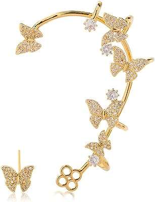 Boucles d'oreilles dorées pour femmes en zircone cubique pour filles cadeaux amies et sœurs. Ne cherchez plus ailleurs, DIAYTAR COTE D'IVOIRE  est là pour vous offrir une multitude de produits discount pour toutes vos envies. Explorez notre catalogue diversifié comprenant des articles pour la maison, des appareils électroménagers abordables, des gadgets tendances et bien plus encore, le tout à des prix compétitifs.