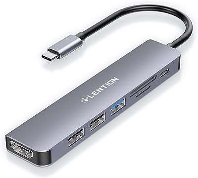 Hub usb c lenchen avec charge 100 w hdmi 4k double lecteur de carte. DIAYTAR COTE D'IVOIRE, la boutique en ligne discount qui révolutionne votre shopping quotidien ! Profitez de prix mini sur une large gamme de produits, de la literie aux ordinateurs en passant par les appareils électroménagers et les tendances mode. Ne manquez pas nos offres exceptionnelles pour faire de bonnes affaires !