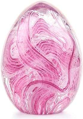Figurines décoratives boule d'œuf en cristal soufflé à la main art en verre de murano. DIAYTAR COTE D'IVOIRE  est la boutique en ligne idéale pour les chasseurs de bonnes affaires. Explorez notre vaste choix de produits à prix discount, parmi lesquels l'électroménager, l'informatique, la mode et les gadgets, et économisez tout en vous faisant plaisir !