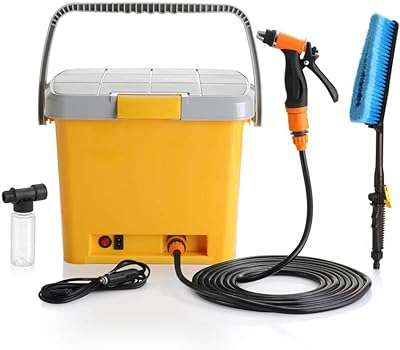 Lave auto portable haute pression. DIAYTAR COTE D'IVOIRE, la référence en matière de shopping discount en ligne. Découvrez notre vaste sélection de produits allant de la maison à l'informatique, en passant par l'électroménager et la mode. Avec des prix défiant toute concurrence, vous pourrez satisfaire toutes vos envies sans vous ruiner. Faites des économies tout en achetant des produits de qualité chez DIAYTAR COTE D'IVOIRE .