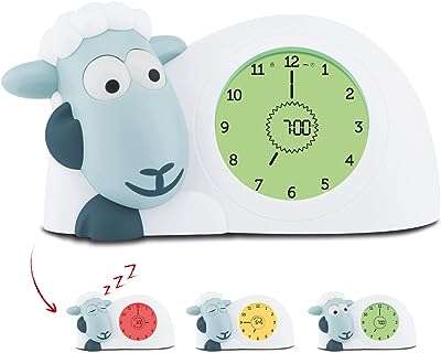 Horloge d'apprentissage du sommeil et veilleuse zazoo sam l'agneau pour enfants. DIAYTAR COTE D'IVOIRE, la référence des bonnes affaires en ligne ! Explorez notre boutique et découvrez une sélection variée de produits, de la maison à l'informatique en passant par la mode et les gadgets. Profitez de nos prix compétitifs et achetez en toute confiance. Faites de DIAYTAR COTE D'IVOIRE  votre allié shopping, vous ne le regretterez pas.