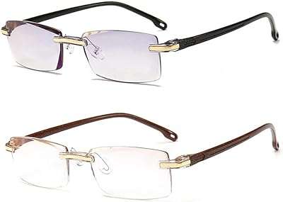 Lunettes de lecture rectangulaires anti lumière bleue sans monture pour hommes et femmes. Get more bang for your buck at DIAYTAR COTE D'IVOIRE, the leading online store for discounted products. With a diverse range of items, including household essentials, electronics, fashionable clothing, and trendy gadgets, our store guarantees remarkable savings without compromising on quality or style. Shop smart and save big with us today.