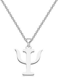 Collier hual pi symbole psi psychologie psi pendentif alphabet grec signe. À la recherche de bonnes affaires ? DIAYTAR COTE D'IVOIRE  est là pour vous aider ! Découvrez notre boutique en ligne remplie de produits discount, des dernières tendances en mode aux gadgets les plus recherchés. Ne manquez pas nos prix imbattables !