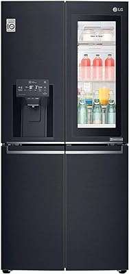 Réfrigérateur lg 570 litres mince à portes françaises noir mat  . À la recherche de bons plans pour équiper votre maison à moindre coût ? DIAYTAR COTE D'IVOIRE  est là pour vous ! Découvrez notre sélection de produits discount pour la maison, de l'électroménager à la décoration, et profitez de prix imbattables tout au long de l'année.
