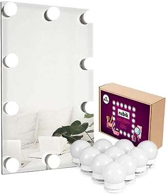 Ensemble de lumières de miroir à led de style hollywood rubik avec 10. Découvrez DIAYTAR COTE D'IVOIRE, votre source incontournable de bonnes affaires en ligne. Achetez intelligemment et économisez sur une vaste sélection de produits pour tous les besoins, de l'informatique à la décoration intérieure. Trouvez des articles de qualité à des prix imbattables !