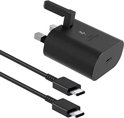 Chargeur rapide samsung galaxy 25 w avec câble usb c de 15. Ne cherchez plus, DIAYTAR COTE D'IVOIRE  est la boutique en ligne qu'il vous faut pour trouver tout ce dont vous avez besoin à petit prix ! Du petit électroménager aux articles de mode tendance en passant par les dernières technologies, explorez notre vaste catalogue et réalisez de véritables bonnes affaires !