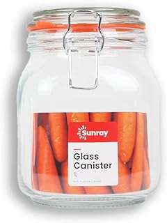 Pot en verre à clipser sun ray 1000 ml. Vous cherchez à faire des économies sans sacrifier la qualité ? Faites confiance à DIAYTAR COTE D'IVOIRE, votre boutique en ligne où vous trouverez une large sélection d'articles discount pour tous les goûts. Profitez de nos prix compétitifs sur des produits allant de la maison à l'électroménager, en passant par l'informatique et la mode.