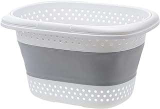 Panier à linge en plastique homemarket avec poignée pliable conteneur de rangement. Ne dépensez pas plus que nécessaire - choisissez DIAYTAR COTE D'IVOIRE  pour vos achats en ligne. Parcourez notre vaste sélection d'articles discount, allant des produits pour la maison à l'électroménager, en passant par l'informatique, la mode et les gadgets, et profitez de remises exceptionnelles. Avec des prix aussi attractifs, vous pourrez économiser tout en vous offrant des produits de qualité.