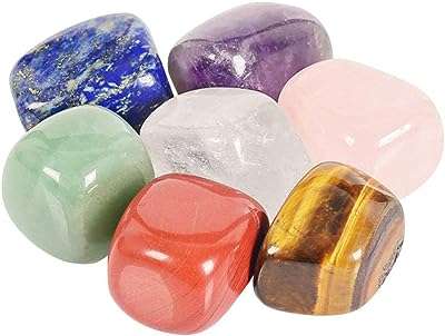 Ensemble de guérison de cristaux de chakra supfocus de 7 couleurs de pierres précieuses pour soulager. DIAYTAR COTE D'IVOIRE  - le secret des bonnes affaires en ligne. Simplifiez vos achats et réalisez des économies substantielles grâce à notre sélection éclectique comprenant des articles pour votre maison, des gadgets high-tech, des produits informatiques et des vêtements branchés, tous à des prix imbattables.