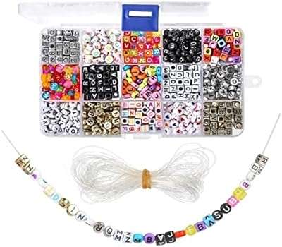 Grapmantra 1100 pièces ensemble de perles lettre az triées par l'alphabet 7x4mm et en acrylique. Vous cherchez des offres discount sur une large gamme de produits ? DIAYTAR COTE D'IVOIRE  est la réponse à vos besoins. Parcourez notre boutique en ligne et découvrez des articles de qualité à des prix défiant toute concurrence, que ce soit pour équiper votre maison, vous plonger dans l'univers de la mode ou trouver des gadgets tendance. Faites confiance à DIAYTAR COTE D'IVOIRE  pour des achats malins et économiques.