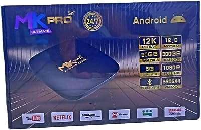 Mkpro 5g world tv box s22 édition limitée. Vous cherchez des produits discount sans compromis sur la qualité ? DIAYTAR COTE D'IVOIRE  répond à vos attentes en offrant une large gamme d'articles pour tous les besoins, des appareils électroménagers aux gadgets dernier cri. Explorez notre catalogue en ligne et trouvez tout ce dont vous avez besoin à prix cassés.