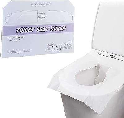 Goodern paquet de 200 housses de siège de toilette jetables en papier dans les toilettes. Cherchez-vous des produits de qualité à des prix abordables ? Ne cherchez plus ! DIAYTAR COTE D'IVOIRE  propose une sélection diversifiée de produits discount allant des articles ménagers aux produits high-tech, le tout à des prix défiant toute concurrence. N'attendez plus pour faire votre shopping malin.