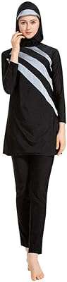 Maillot de bain musulman 3 pièces hijab burkini à manches longues pour femme. Votre shopping malin commence ici chez DIAYTAR COTE D'IVOIRE, la boutique en ligne où vous trouverez tout ce dont vous avez besoin à prix mini. Explorez notre vaste sélection d'articles discount, des produits pour la maison aux dernières tendances en mode et en informatique, et offrez-vous des bonnes affaires sans vous ruiner !