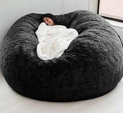 Housse de pouf lemus (housse uniquement sans remplissage) housse de canapé lit surdimensionnée et moelleuse. Faites de bonnes affaires dès aujourd'hui avec DIAYTAR COTE D'IVOIRE  ! Parcourez notre boutique en ligne généraliste où vous trouverez une large gamme de produits discount, des articles pour la maison à l'électroménager, en passant par l'informatique et la mode. Profitez de nos prix compétitifs et offrez-vous des produits de qualité à moindre coût.