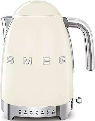 Bouilloire smeg klf04cruk style années 1950 7 réglages de température capacité 17 litre avec indicateur. Découvrez DIAYTAR COTE D'IVOIRE, la boutique en ligne qui vous propose une large gamme de produits discount, de l'électroménager à la mode en passant par l'informatique. Bénéficiez de prix avantageux et d'une expérience de shopping en ligne pratique et économique.