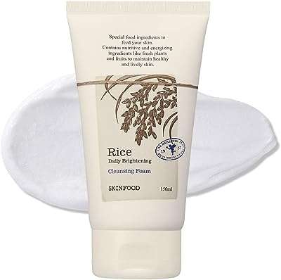 Skinfood daily glow nettoyant moussant au riz 150 ml doux. DIAYTAR COTE D'IVOIRE  - votre adresse en ligne pour des achats malins. Profitez de nos prix réduits sur une large gamme de produits, d'une sélection d'articles pour la maison aux dernières tendances de la mode, en passant par les équipements électroniques et les accessoires informatiques. Sans compromis sur la qualité, nous rendons le shopping abordable pour tous.
