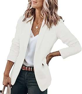 Blazer décontracté à manches longues ouvert sur le devant cissy bell pour femmes de travail. Ne dépensez pas une fortune pour obtenir ce que vous désirez ! Découvrez DIAYTAR COTE D'IVOIRE, votre boutique en ligne de référence pour des produits de qualité, allant de l'électroménager aux accessoires de mode, à des prix défiant toute concurrence.