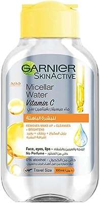 Eau micellaire skinactive avec vitamine c 100 ml. DIAYTAR COTE D'IVOIRE  vous offre une expérience d'achat en ligne unique en proposant une multitude de produits discount dans différents domaines. Faites-vous plaisir sans vous ruiner en choisissant parmi notre sélection de produits pour la maison, l'électroménager, l'informatique, la mode et bien plus encore.