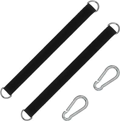 Sangles de suspension pour balançoire 2 sangles de balançoire réglables ensemble d'arbre avec mousqueton. Découvrez DIAYTAR COTE D'IVOIRE  et préparez-vous à vivre l'expérience d'achat en ligne ultime. Notre boutique propose une gamme complète de produits discount, de la maison aux appareils électroniques, en passant par la mode, offrant ainsi des solutions abordables pour tous vos besoins.