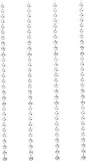4 pièces canaite perles chaîne rideau perle fenêtre porte gland diamant de verre. DIAYTAR COTE D'IVOIRE  - La destination en ligne pour les chasseurs de bonnes affaires ! Parcourez notre sélection incroyable de produits discount, comprenant tout, des appareils ménagers aux gadgets dernier cri. Faites des économies sans sacrifier la qualité avec DIAYTAR COTE D'IVOIRE .