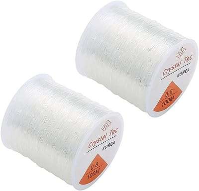 Wawasia 2 bobines de fil de perles élastiques en cristal 100 mètres (328 pieds) par rouleau. Besoin de renouveler votre intérieur ou de vous équiper en nouvelles technologies à prix cassés ? Ne cherchez plus, DIAYTAR COTE D'IVOIRE  a tout ce qu'il vous faut ! Notre boutique en ligne propose une variété impressionnante de produits discount, alliant qualité et prix compétitifs dans des domaines tels que l'électroménager, la mode, l'informatique et bien plus encore.