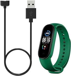 Bracelet de montre margoun en silicone pour xiaomi mi band 6 mi5 avec câble