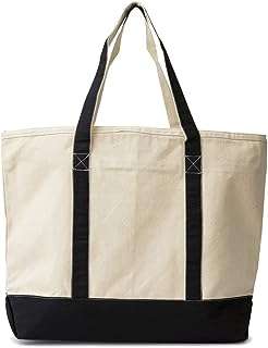 Sac fourre tout en toile robuste pour femme. DIAYTAR COTE D'IVOIRE  - La boutique en ligne qui vous offre des prix imbattables sur une large gamme de produits discount. Ajoutez du style à votre maison avec nos articles de décoration, simplifiez votre quotidien avec des électroménagers modernes, restez connecté avec nos gadgets technologiques et adoptez les dernières tendances de la mode sans vous ruiner. Faites de bonnes affaires à chaque achat chez nous !