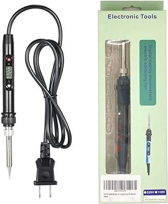Fer à souder soya fer en céramique chauffant réglable 80 w chauffage rapide avec écran. À la recherche de bonnes affaires ? DIAYTAR COTE D'IVOIRE  vous offre une large gamme de produits discount pour la maison, l'électroménager, l'informatique, la mode et les gadgets. Profitez de prix imbattables sans sacrifier la qualité !