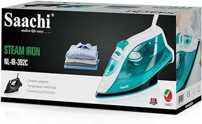 Fer à vapeur saachi nl ir 392c avec semelle en céramique (noir). Découvrez DIAYTAR COTE D'IVOIRE, votre nouveau repère en ligne pour des achats malins à prix réduit. Parcourez notre catalogue diversifié de produits discount, allant de l'électroménager à l'informatique, en passant par la mode et les gadgets. Obtenez les meilleures offres sans sacrifier la qualité, le tout dans le confort de votre foyer.