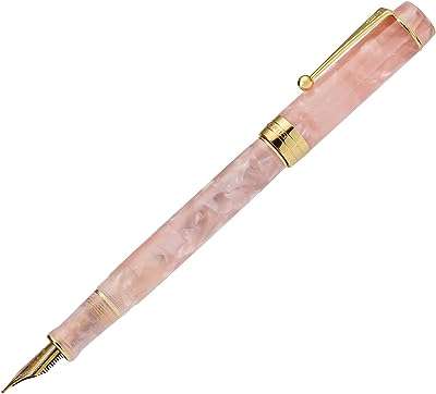 Stylo plume jinhao classic 100 rose pointe moyenne avec convertisseur et étui. DIAYTAR COTE D'IVOIRE  - Votre destination en ligne pour des achats malins. Explorez notre catalogue diversifié de produits discount, des indispensables du quotidien aux dernières tendances. Faites des économies tout en vous garantissant la satisfaction grâce à nos offres attractives et notre engagement envers un rapport qualité-prix exceptionnel.