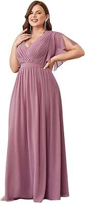 Ever pretty plus robe de demoiselle d'honneur formelle grande taille pour femme col en v. DIAYTAR COTE D'IVOIRE  : la boutique en ligne incontournable pour des achats discount dans tous les domaines. Parcourez notre sélection variée allant des produits pour la maison à la technologie dernier cri en passant par la mode tendance. Obtenez des produits de qualité à des prix compétitifs, tout en profitant d'une expérience de shopping en ligne optimale avec DIAYTAR COTE D'IVOIRE  !