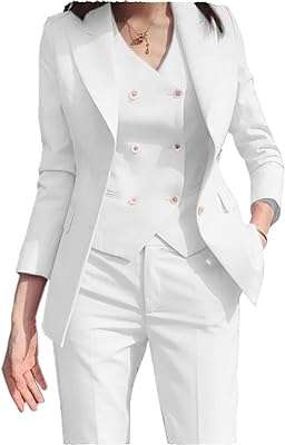 Classique femmes 3 pièces coupe slim bureau affaires quotidien décontracté fête. Besoin de renouveler votre intérieur ou de vous équiper en nouvelles technologies à prix cassés ? Ne cherchez plus, DIAYTAR COTE D'IVOIRE  a tout ce qu'il vous faut ! Notre boutique en ligne propose une variété impressionnante de produits discount, alliant qualité et prix compétitifs dans des domaines tels que l'électroménager, la mode, l'informatique et bien plus encore.