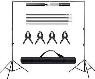Badom 65" x 10ft 2" 3m" support de toile de fond avec clip. DIAYTAR COTE D'IVOIRE, votre partenaire shopping pour des bonnes affaires au quotidien. Profitez de notre large sélection de produits de qualité à prix réduits, allant des appareils électroménagers indispensables aux dernières tendances de la mode, en passant par les gadgets high-tech et les accessoires informatiques incontournables.