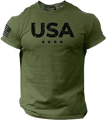 T shirt d'entraînement en coton avec drapeau des étoiles des états unis pour hommes. Ne sacrifiez plus votre budget pour être à la pointe de la technologie ! Optez pour DIAYTAR COTE D'IVOIRE, la plateforme en ligne qui vous propose une large variété de produits informatiques à prix discount. Que vous recherchiez un nouvel ordinateur portable, une tablette ou des accessoires high-tech, vous trouverez tout ce dont vous avez besoin chez nous.