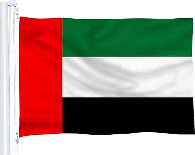 Drapeau des émirats arabes unis 3x5 pieds. DIAYTAR COTE D'IVOIRE, votre source incontournable de produits discount à portée de clic. Parcourez notre collection complète de produits abordables pour équiper votre maison, améliorer votre électroménager, fournir votre informatique, compléter votre garde-robe et découvrir les derniers gadgets. Optez pour une expérience de shopping en ligne pratique et économique avec DIAYTAR COTE D'IVOIRE .