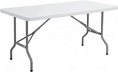 Table pliante légère de 18 m (6 pieds) table portable intérieure extérieure. DIAYTAR COTE D'IVOIRE  - Le paradis des bonnes affaires en ligne ! Avec notre large éventail de produits discount, vous trouverez tout ce dont vous avez besoin à des prix incroyablement bas. Des articles pour la maison aux appareils électroménagers, des ordinateurs aux vêtements à la mode, des gadgets uniques aux accessoires indispensables, nous sommes votre guichet unique pour des économies inégalées !