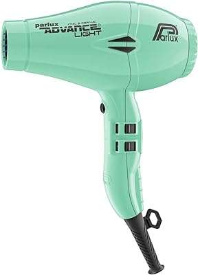 Sèche-cheveux ionique professionnel parlux léger et céramique (2200 w) compact adapté à toutes les coiffures
