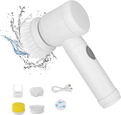 Brosse à récurer électrique avec 3 têtes de brosse brosse rotative rechargeable pour salle. Profitez de bonnes affaires toute l'année avec DIAYTAR COTE D'IVOIRE  ! Que vous recherchiez des articles pour la maison, des équipements informatiques abordables ou des essentiels de la mode, notre boutique en ligne vous propose un vaste choix de produits discount pour répondre à tous vos besoins.