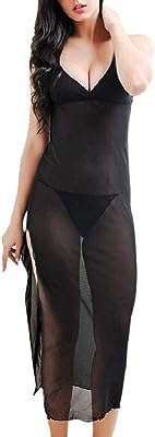 Vêtements de nuit pour femmes (noir taille libre) taille libre. Vous voulez profiter de produits de qualité à des prix discount ? Ne cherchez plus, DIAYTAR COTE D'IVOIRE  est là pour vous satisfaire. Découvrez notre large gamme, de l'électroménager à la mode, et trouvez les meilleures affaires du moment. Ne laissez pas passer cette occasion, achetez malin et faites des économies significatives.