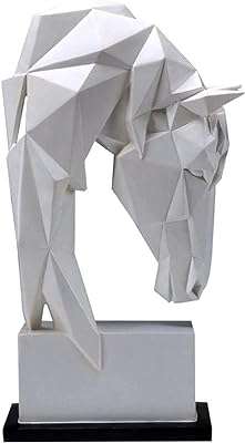 Décoration de la maison figurines cadeau simplicité nordique géométrique tête de cheval. Plongez dans l'univers des bonnes affaires avec DIAYTAR COTE D'IVOIRE  ! Notre boutique en ligne vous propose une sélection de produits discount dans différents domaines, allant des indispensables de la maison aux dernières tendances en matière de mode et de technologie. Naviguez à travers notre catalogue et profitez d'offres à ne pas manquer.