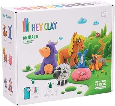 Hi clay animals paquet de 15 argiles colorées séchées à l'air avec application. Devenez le roi des gadgets sans vous ruiner sur DIAYTAR COTE D'IVOIRE . Avec notre collection de produits originaux et abordables, vous aurez toujours le cadeau parfait à portée de main. Parcourez notre boutique en ligne pour découvrir des gadgets étonnants qui feront plaisir à coup sûr.