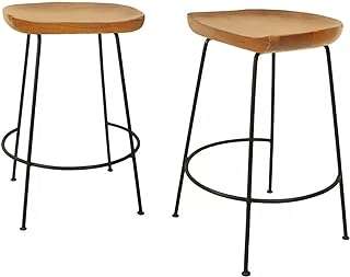 Ensemble de 2 tabourets de bar dia par ava designs pour le et la maison. DIAYTAR COTE D'IVOIRE  - votre source incontournable de produits discount en ligne. Avec notre sélection diversifiée allant de la maison à l'électroménager, de l'informatique à la mode, profitez de tarifs défiant toute concurrence. Faites des économies intelligentes et commandez dès maintenant !
