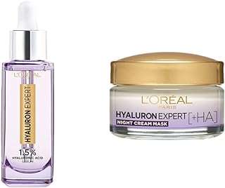 Sérum régénérant à l'acide hyaluronique hyaluron expert de l'oréal paris 50 ml et masque. Faites des économies intelligentes sur DIAYTAR COTE D'IVOIRE, votre boutique en ligne de confiance. Avec notre large sélection de produits discount, incluant la maison, l'électroménager, l'informatique et la mode, vous trouverez tout ce dont vous avez besoin à des prix défiant toute concurrence. Ne manquez pas nos offres promotionnelles et commandez en toute simplicité dès maintenant!