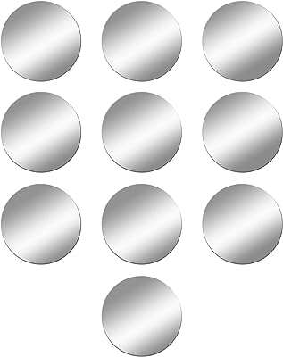 10 pièces 4" plaques de miroir rondes carreaux auto adhésifs pour décoration. Vous recherchez des produits de qualité à prix imbattable pour améliorer votre quotidien ? DIAYTAR COTE D'IVOIRE  est votre solution discount pour tous vos besoins maison et bien-être. Des articles de bricolage aux accessoires de beauté, en passant par le linge de maison, notre catalogue répondra à toutes vos attentes sans pour autant peser sur votre porte-monnaie.