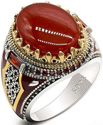 Bague en argent sterling 925 pour hommes pierre d'agate naturelle bague. DIAYTAR COTE D'IVOIRE  - votre solution tout-en-un pour des achats discount en ligne ! Découvrez notre gamme finale de produits, allant des indispensables de la maison aux dernières tendances de la mode et de la technologie. Obtenez les meilleurs prix sur une sélection variée d'articles, vous permettant de réaliser d'énormes économies tout en profitant de produits de qualité. Avec des options de livraison flexibles et une satisfaction garantie, nous faisons de votre expérience d'achat un jeu d'enfant !