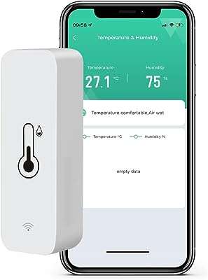 Wantee le capteur intelligent de température et d'humidité tuya fonctionne avec smart. DIAYTAR COTE D'IVOIRE  : votre destination en ligne pour des achats discount en toute facilité. Explorez notre vaste sélection de produits comprenant des articles pour la maison, des appareils électroniques, des vêtements à la mode et bien plus encore. Profitez des meilleurs prix et faites de bonnes affaires chez DIAYTAR COTE D'IVOIRE  !