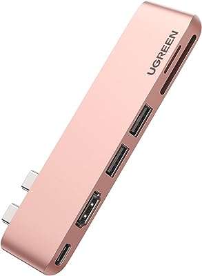 Ugreen hub usb c pour macbook pro 6 en 2 adaptateur type c avec hdmi. Vous cherchez des bonnes affaires en ligne ? Ne cherchez pas plus loin que DIAYTAR COTE D'IVOIRE, la boutique en ligne généraliste où vous trouverez tout à prix discount. Explorez notre sélection complète, allant de la maison à l'électroménager, de l'informatique à la mode et aux gadgets, et bénéficiez de tarifs avantageux pour tous vos achats. Réalisez des économies importantes sans compromettre la qualité avec DIAYTAR COTE D'IVOIRE .