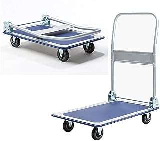 Chariot pliant robuste de 150 kg avec plateau manuel et entrepôt. À la recherche de bonnes affaires ? DIAYTAR COTE D'IVOIRE  est là pour vous ! Explorez notre boutique en ligne regorgeant d'articles à prix cassés, couvrant tous les domaines, de la maison à l'électroménager, en passant par l'informatique, la mode et les gadgets. Achetez malin, économisez gros et découvrez une toute nouvelle façon de faire des emplettes en ligne.