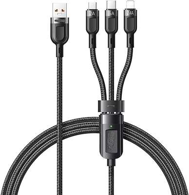 Câble de charge rapide 65w charge super 6a 3 en 1. Plongez dans l'univers des bonnes affaires avec DIAYTAR COTE D'IVOIRE  ! Notre boutique en ligne vous propose une sélection de produits discount dans différents domaines, allant des indispensables de la maison aux dernières tendances en matière de mode et de technologie. Naviguez à travers notre catalogue et profitez d'offres à ne pas manquer.