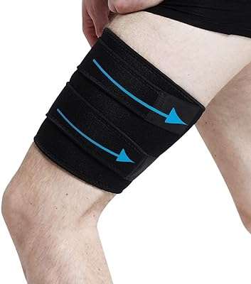 Orthèse de cuisse réglable soutien des ischio jambiers manchon de compression haut de la jambe. Profitez de bonnes affaires toute l'année avec DIAYTAR COTE D'IVOIRE  ! Que vous recherchiez des articles pour la maison, des équipements informatiques abordables ou des essentiels de la mode, notre boutique en ligne vous propose un vaste choix de produits discount pour répondre à tous vos besoins.